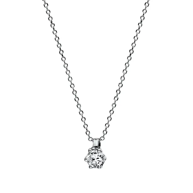 Hans Lorenz Solitaire Collier