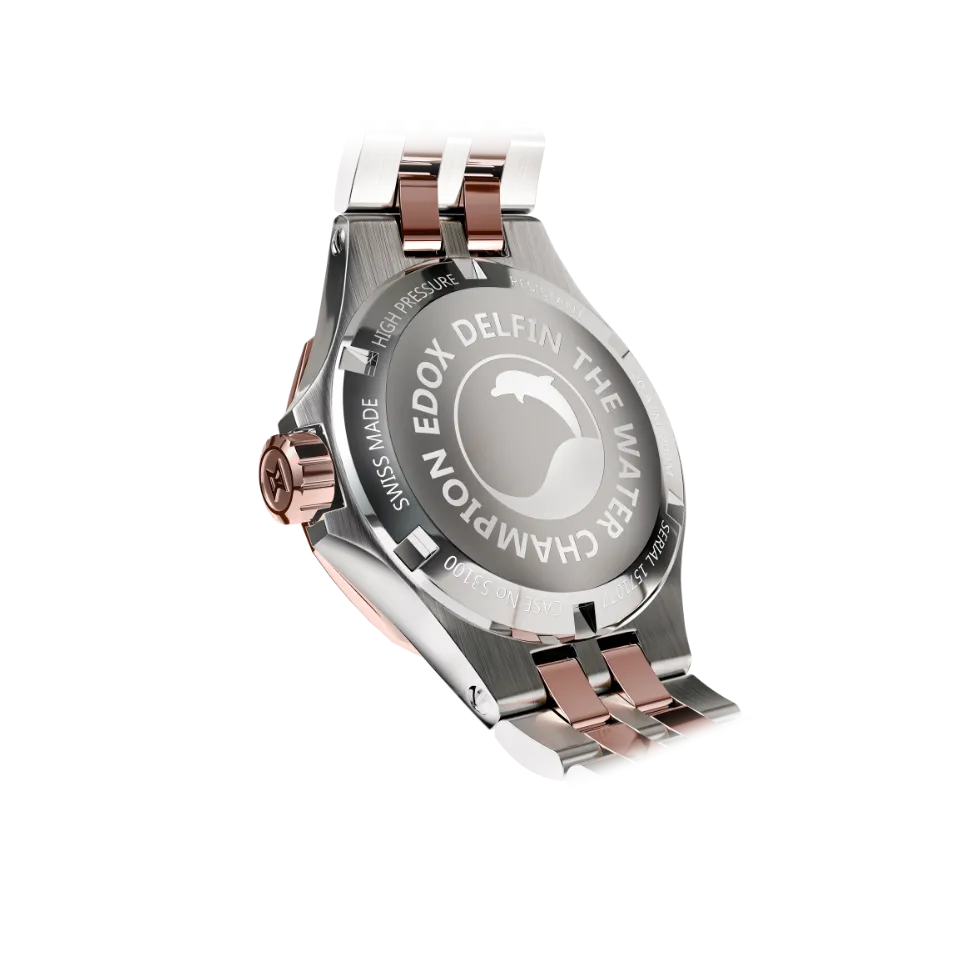 Edox Delfin Date Lady Damenuhr