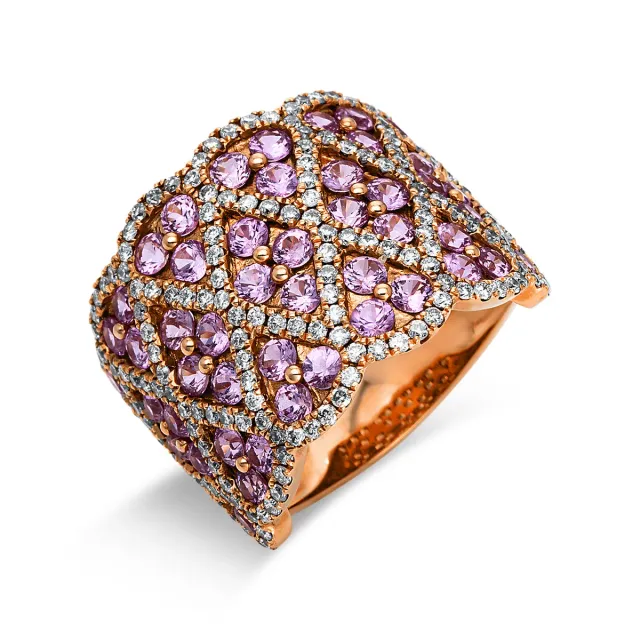 Hans Lorenz Farbstein Classic Ring mit Farbstein