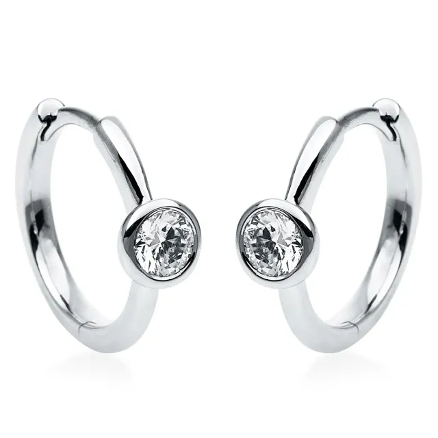 Hans Lorenz Solitaire Creolen