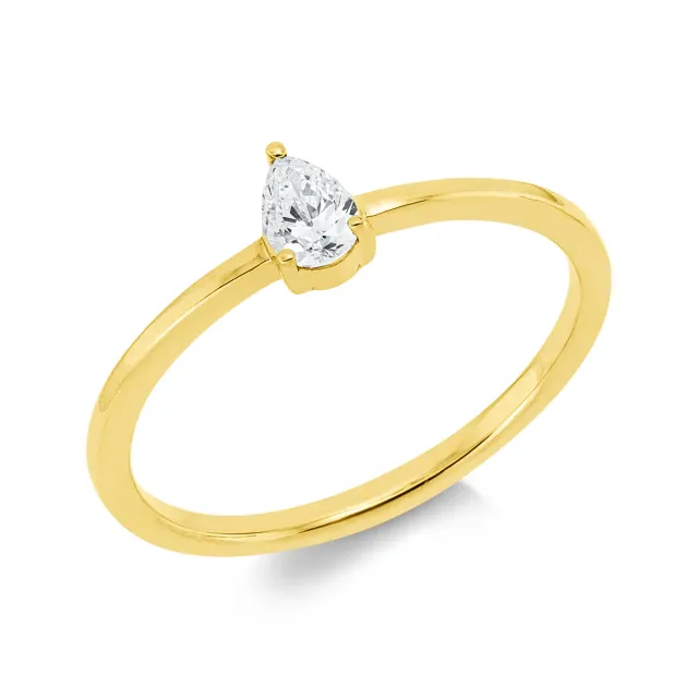 Hans Lorenz Solitaire Ring
