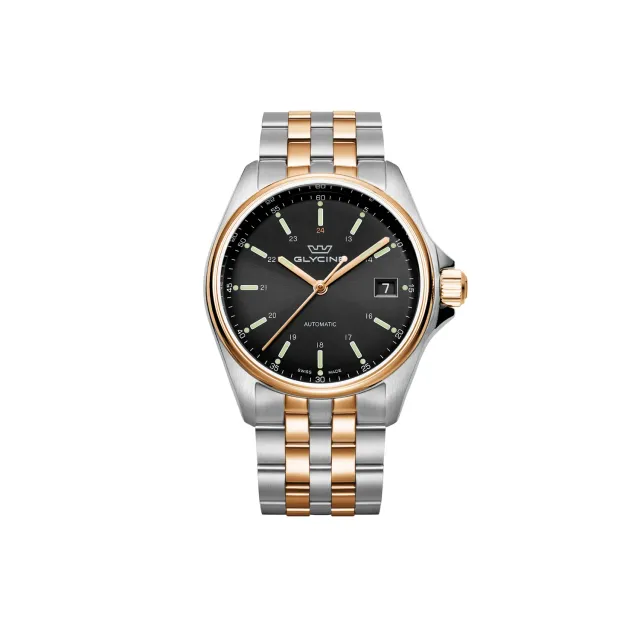 Glycine Combat 6 Classic GL0107 Armbanduhr schwarz 36 mm