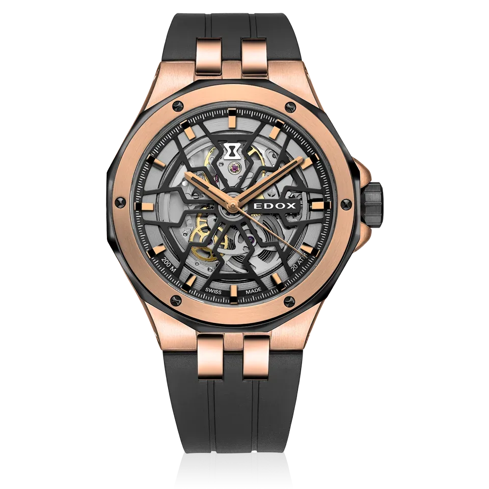 Edox Delfin The Original Mecano Automatic Armbanduhr