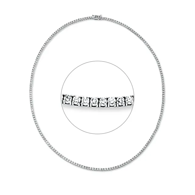 Hans Lorenz Tennisarmband Collier