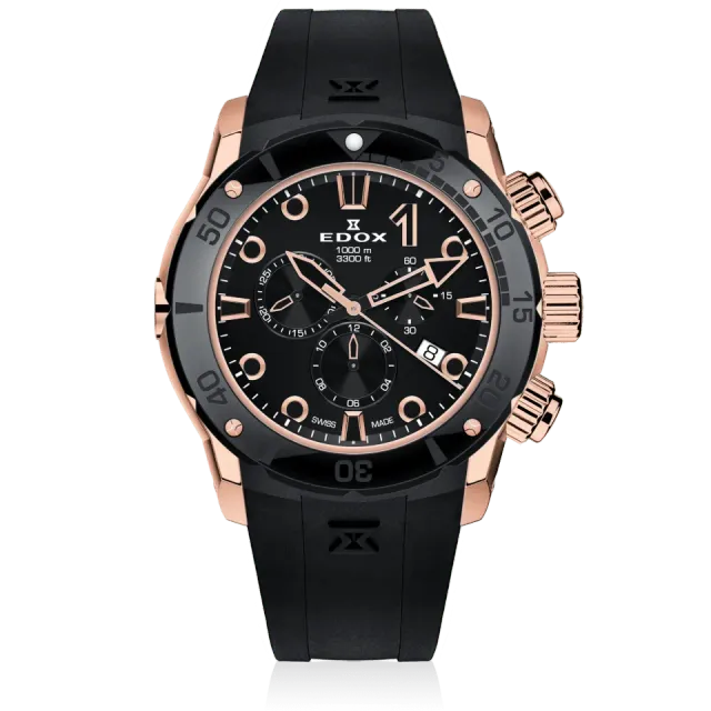 Edox Delfin The Original Chronograph Herrenuhr
