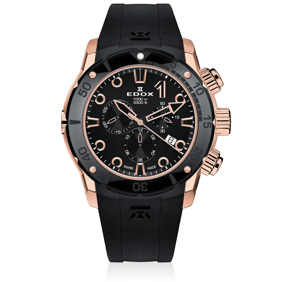 Edox Delfin The Original Chronograph Herrenuhr