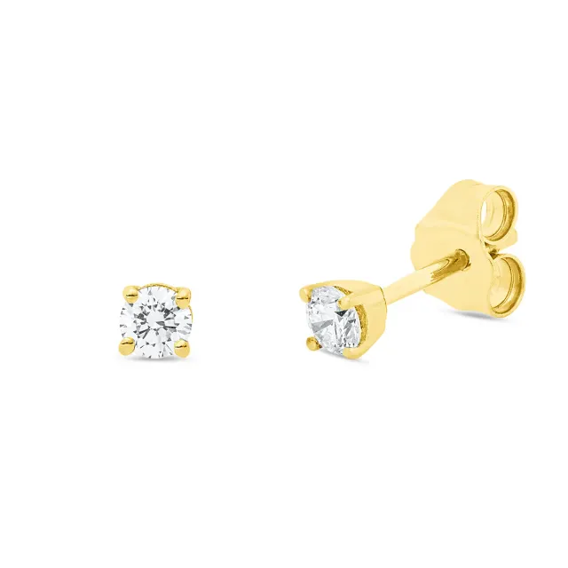 Hans Lorenz Solitaire Ohrstecker mit Brillant