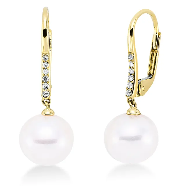 Hans Lorenz Perle Ohrschmuck Ohrringe