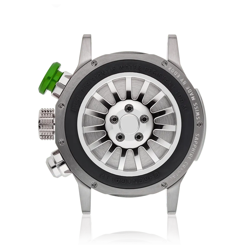 Edox Chronorally Chronograph 45 Herrenuhr
