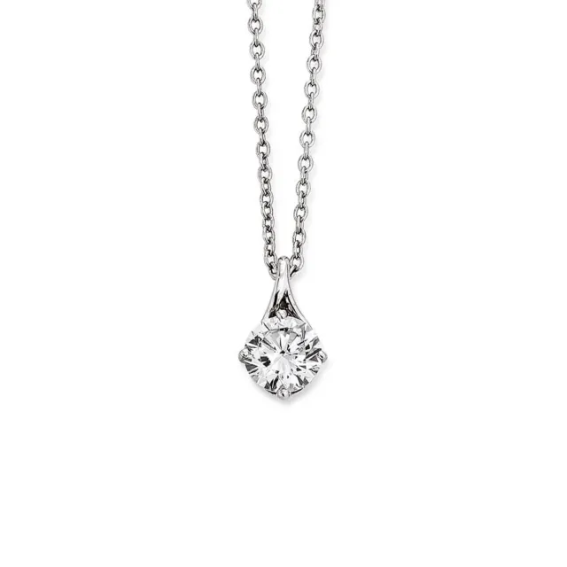 Hans Lorenz Zirkonia Anhänger mit Kette