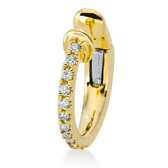 Hans Lorenz Modern Woman Ohrschmuck mit Brillant