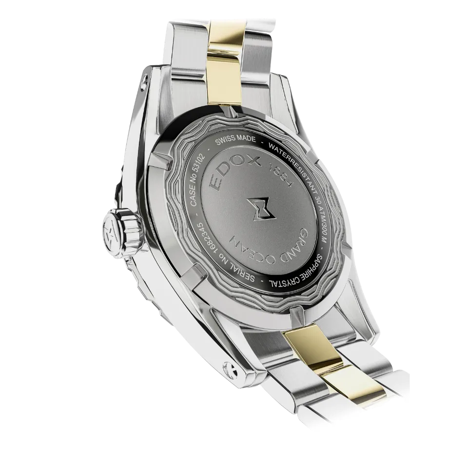 Edox Delfin Date Damenuhr Ladies Datum