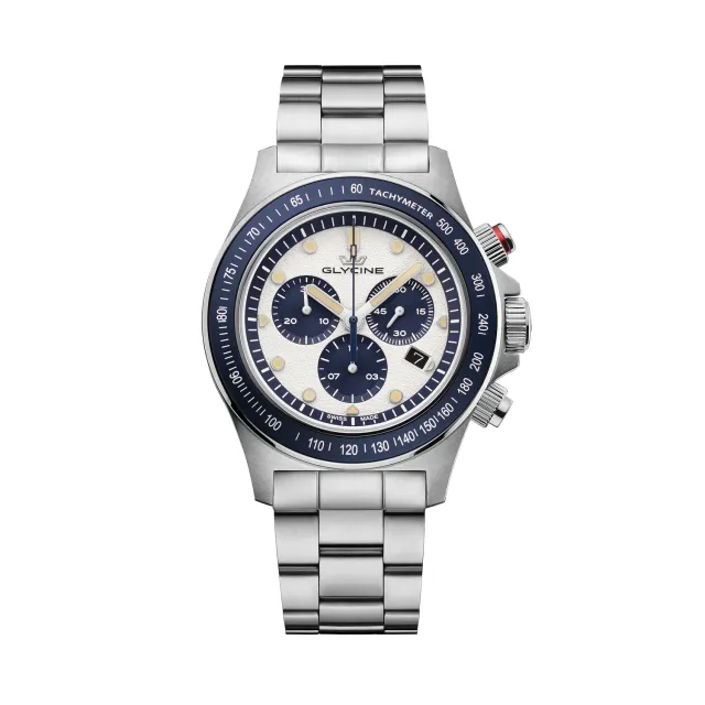 Glycine Combat Sport GL1042 Chronograph Herrenuhr 43 mm 200 m