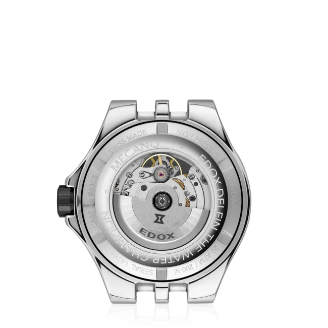 Edox Delfin Mecano Automatic Armbanduhr Automatik