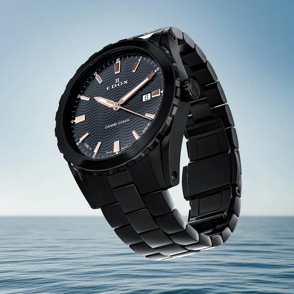 Edox Delfin Date Gents Herrenuhr