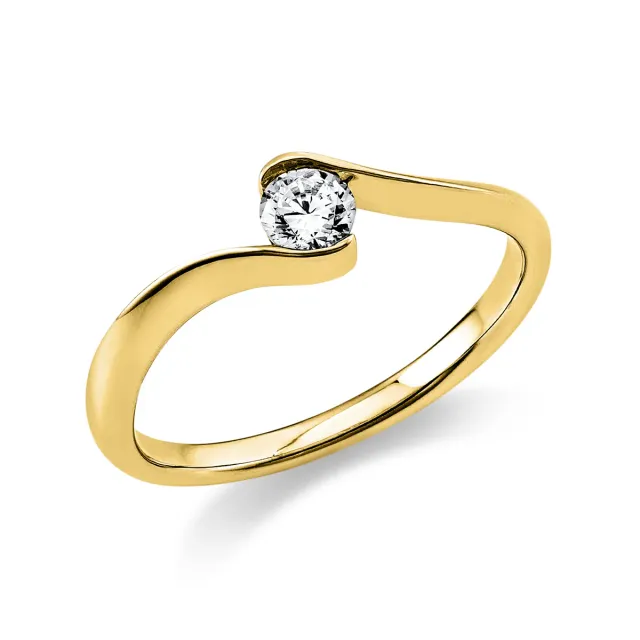 Hans Lorenz Solitaire Ring