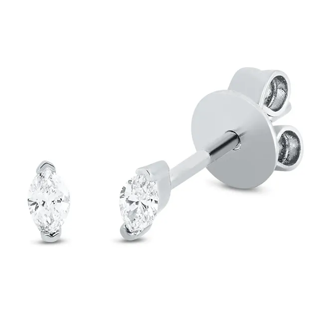 Hans Lorenz Solitaire Ohrstecker