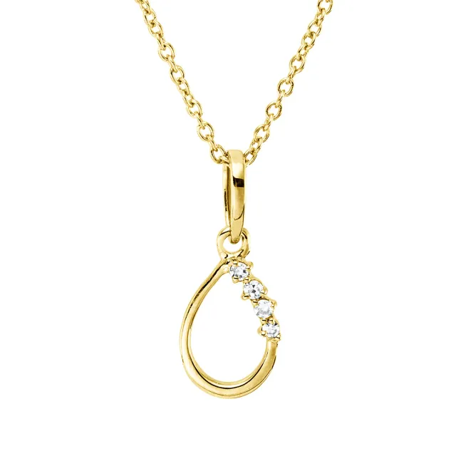 Hans Lorenz Modern Woman Collier mit Brillant