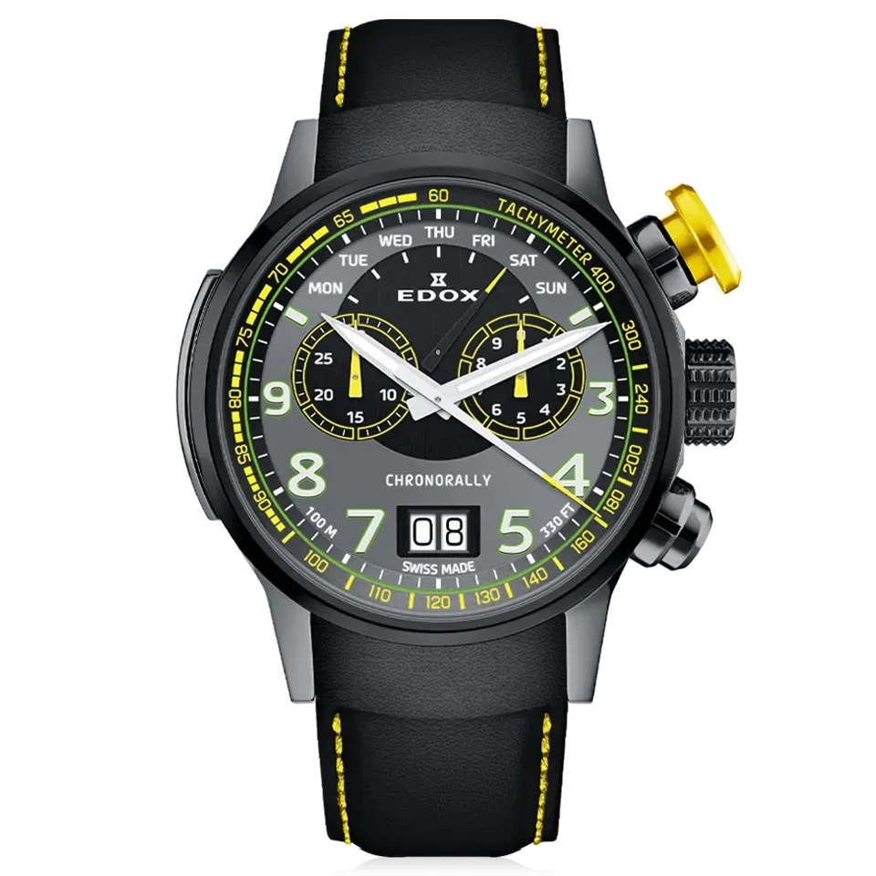 Edox Chronorally Dominique Aegerter Limited Edition Chronograph