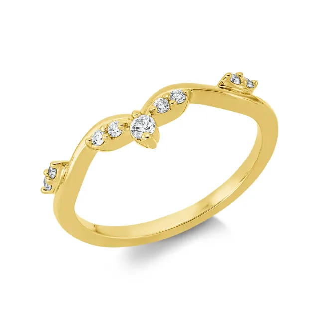 Hans Lorenz Modern Woman Ring Brillant