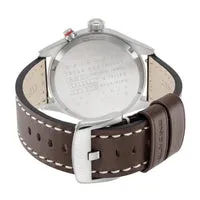 Glycine Airpilot Dual Time GL0451 Armbanduhr weiß 44mm Quarz