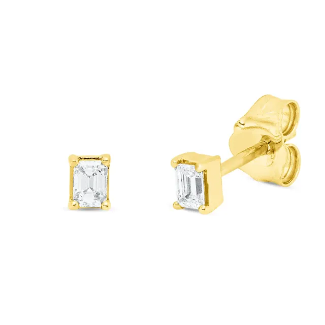 Hans Lorenz Solitaire Ohrstecker