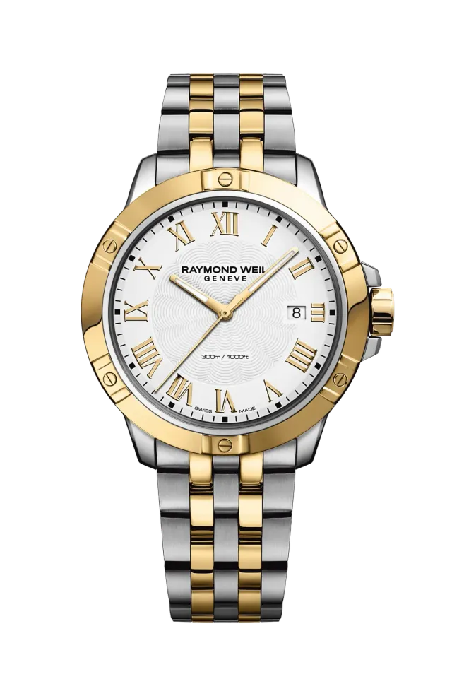 Raymond Weil Tango Classic Herrenuhr Bicolor Quarz 41 mm
