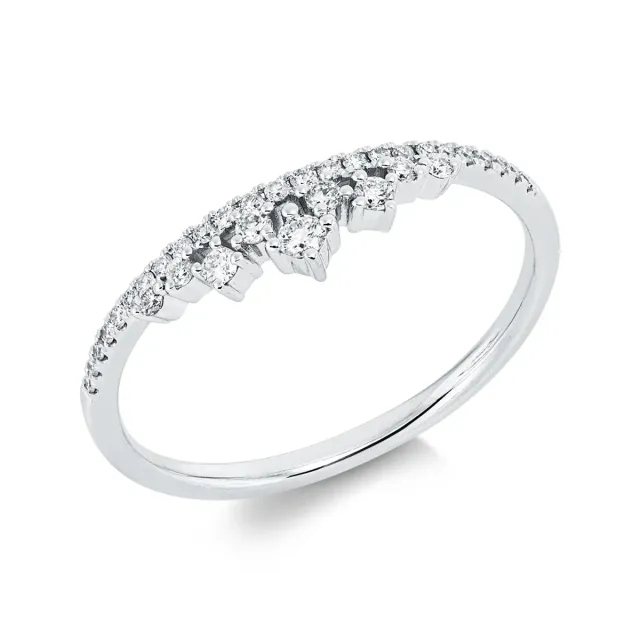 Hans Lorenz Modern Woman Ring Ring