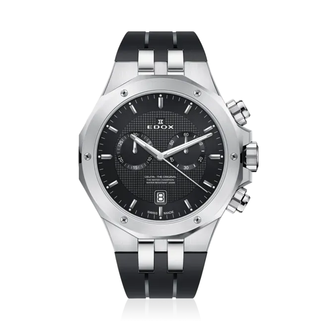 Edox Delfin Chronograph Armbanduhr