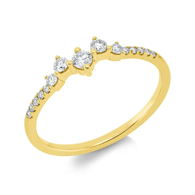 Hans Lorenz Modern Woman Ring