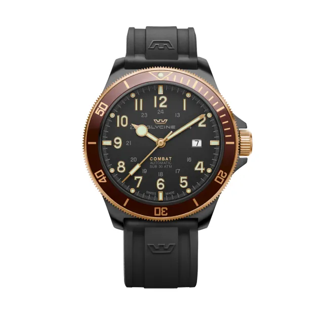 Glycine Combat Sub 46 GL0278 Automatikuhr schwarz 300m