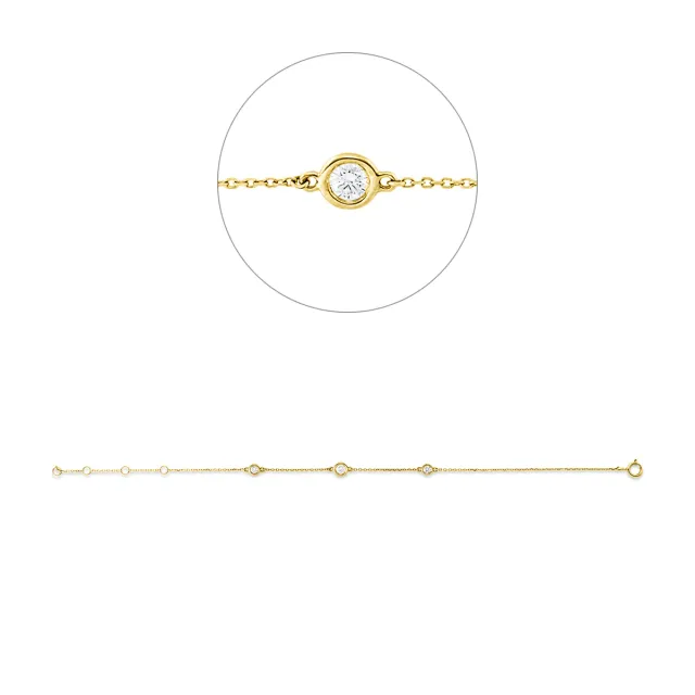 Hans Lorenz Modern Woman Armband mit Brillanten