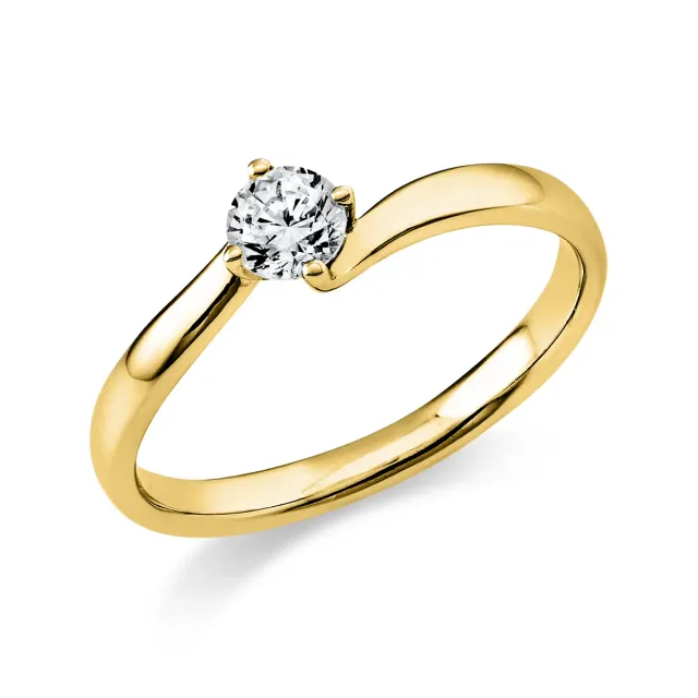 Hans Lorenz Solitaire Ring