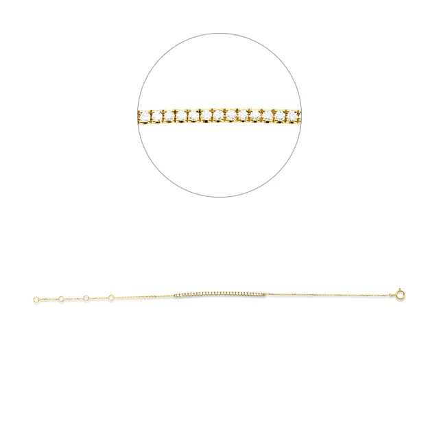 Hans Lorenz Modern Woman Armband mit Brillanten