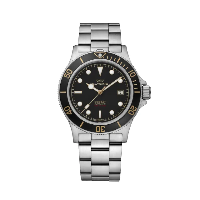 Glycine Combat Sub Sport GL0484 Herrenuhr 42mm 200m