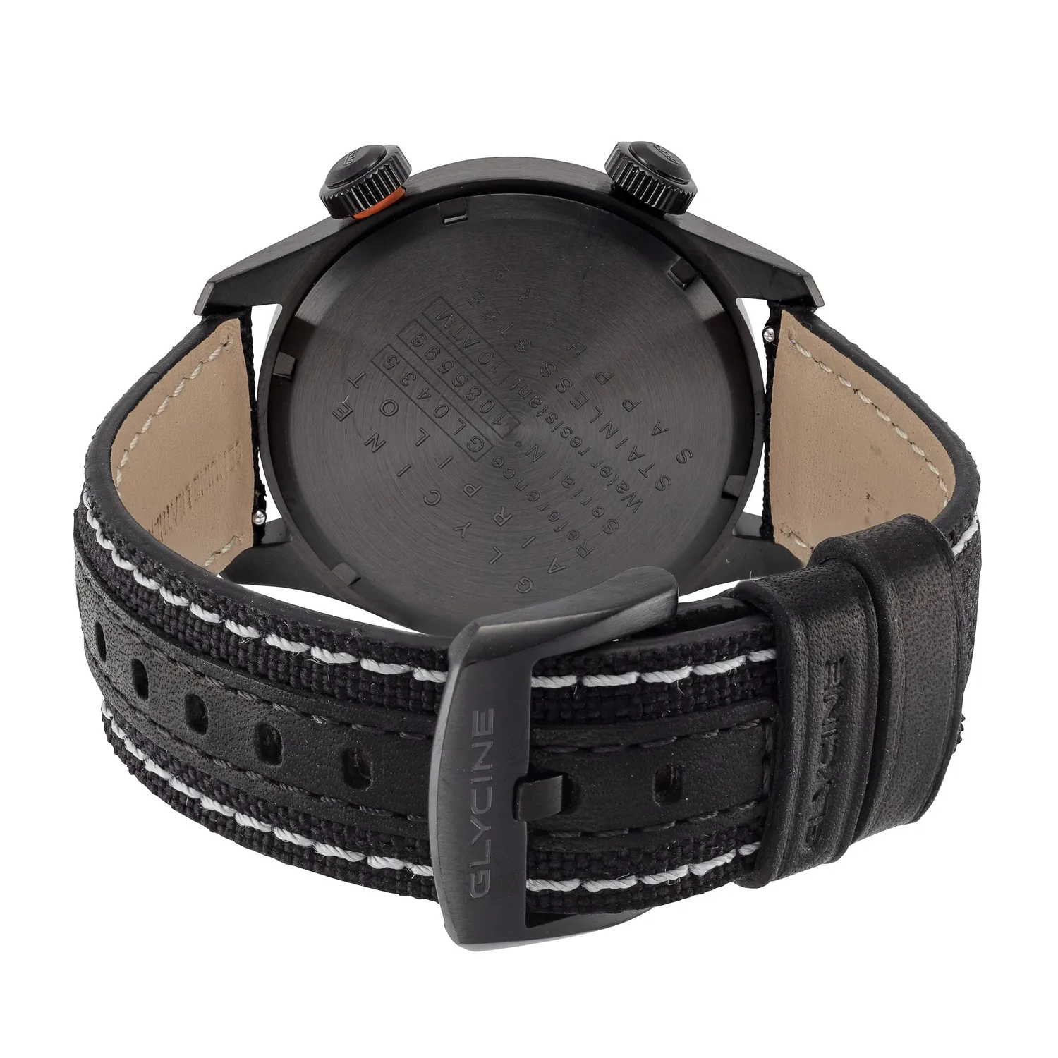 Glycine Airpilot GL0435 Quarz GMT-Uhr 44 mm Schwarz 100 m