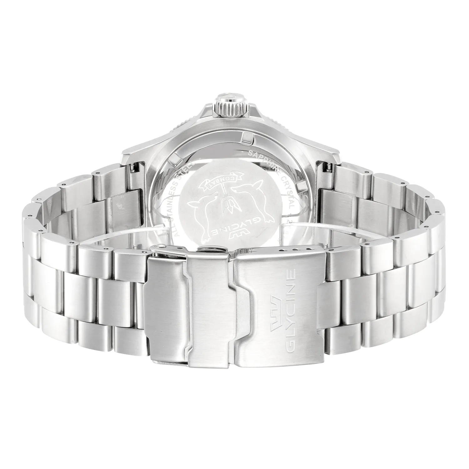 Glycine Combat Sub Sport GL1014 Quarzuhr 42mm grün