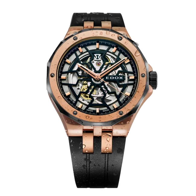 Edox Delfin The Original Mecano Automatic Armbanduhr