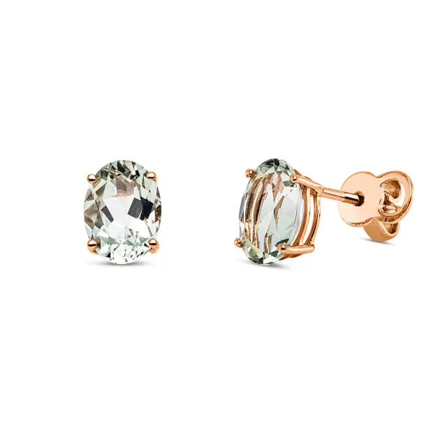 Hans Lorenz Farbstein Fashion Ohrstecker mit Farbstein