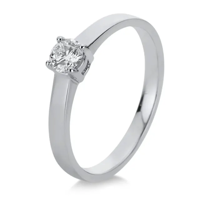 Hans Lorenz Solitaire Damenring