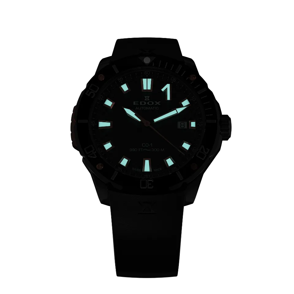 Edox Delfin The Original Date Automatic Armbanduhr