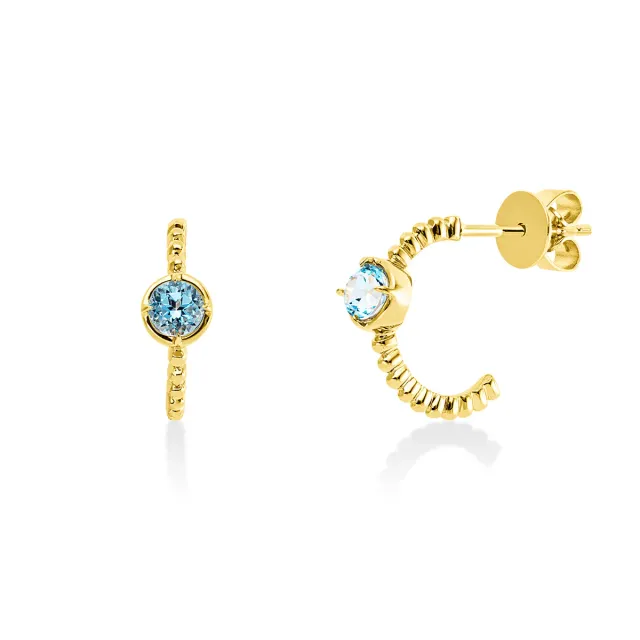 Hans Lorenz Ohrschmuck Farbstein Fashion
