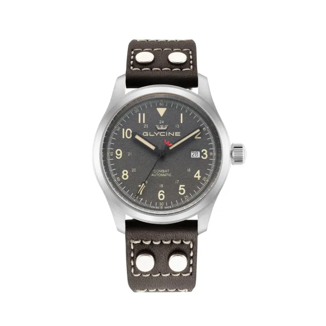 Glycine Combat Field GL0562 Automatikuhr 42mm grau