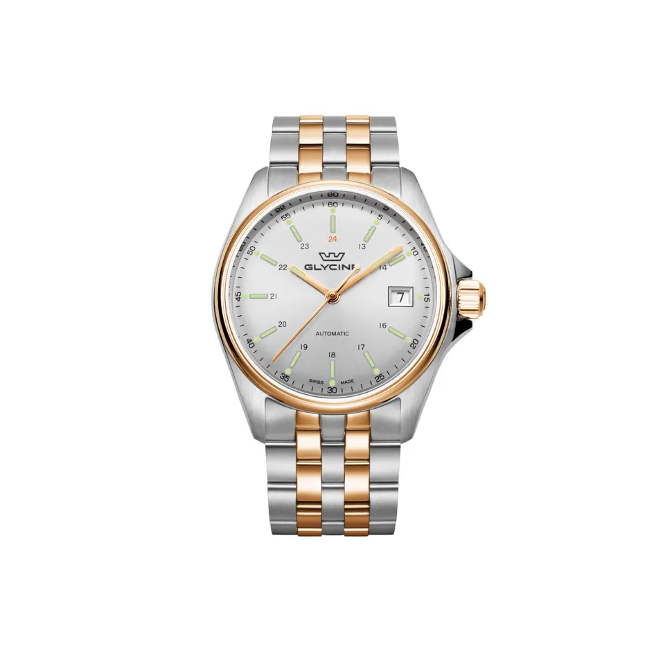 Glycine Combat 6 Classic GL0108 Automatikuhr silber 36 mm