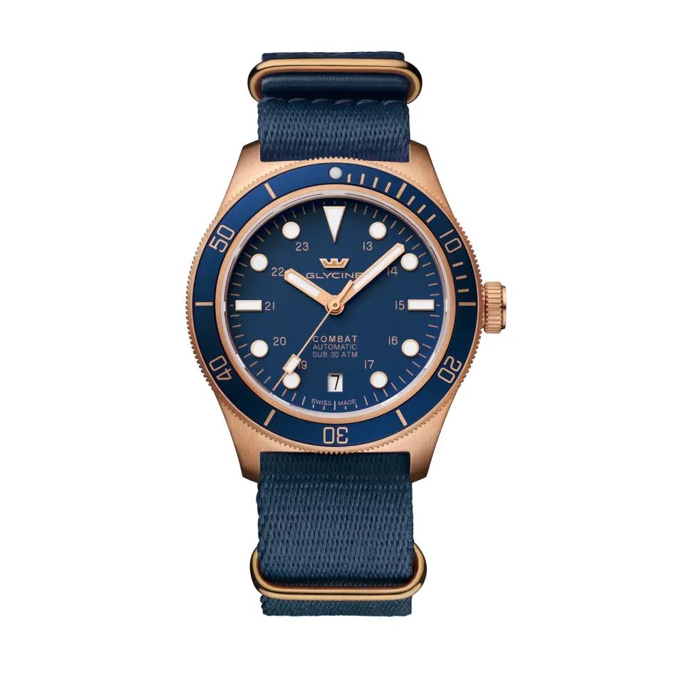 Glycine Combat Sub Sport Bronze GL0518 Automatikuhr 39mm