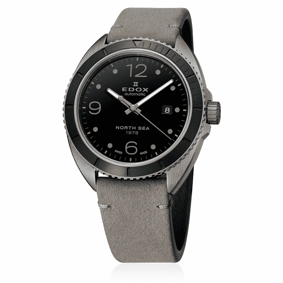 Edox Delfin North Sea 1978 Date Automatic Uhr