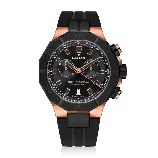 Edox Delfin The Original Chronograph Armbanduhr