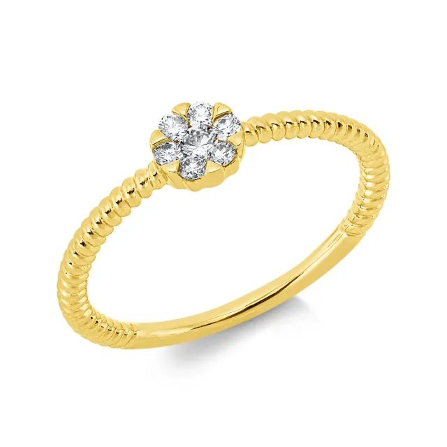 Hans Lorenz Illusion Classic Ring 0,09 ct