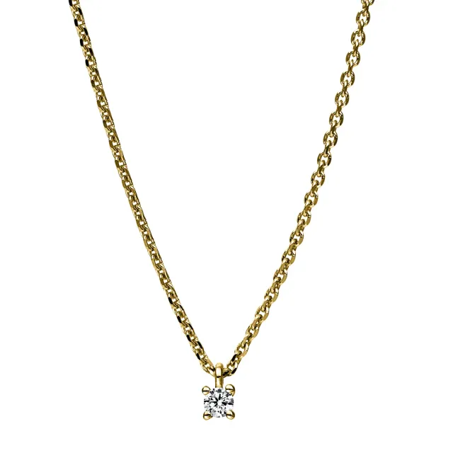 Hans Lorenz Solitaire Collier