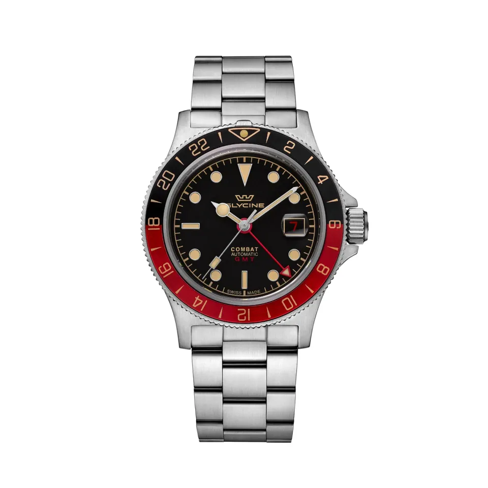 Glycine Combat Sub Sport GMT GL0380 Automatikuhr 42mm